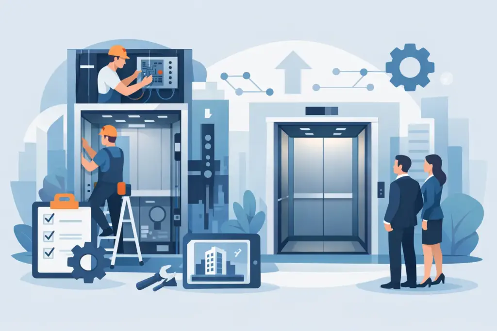 Commercial Lift Retrofit Guide for Smarter Upgrades